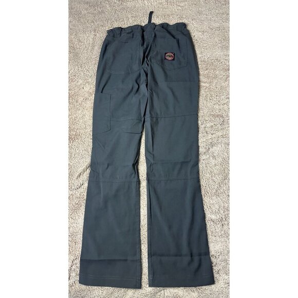 Koi Lite Scrub Pants Woman’s Peace Drawstring Charcoal Performance Stretch New - Picture 12 of 16